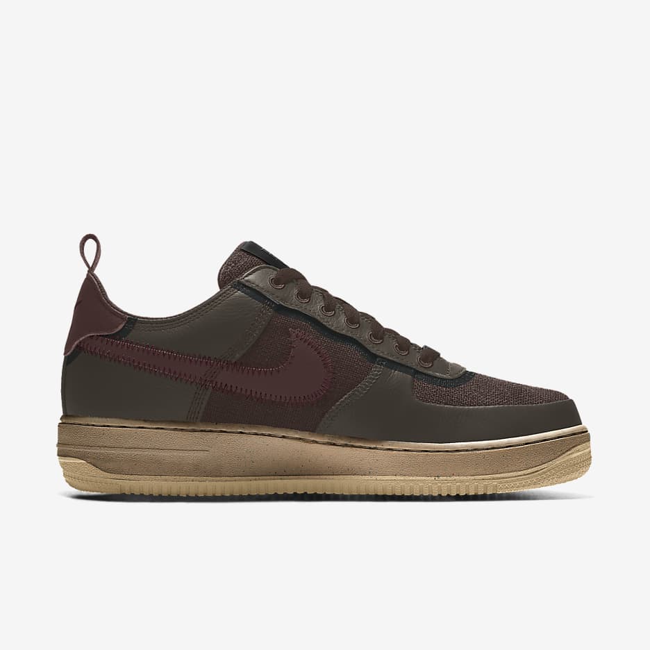 Burgundy suede air force ones hotsell